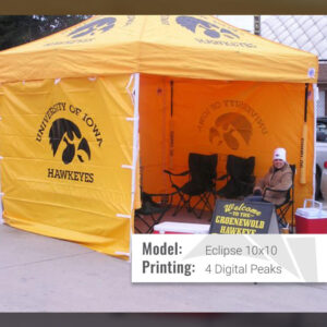 Eclipse 10x10 Tailgating Tent with Sidewalls